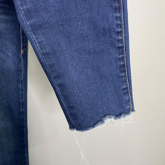 GOOD AMERICAN good waist high rise skinny jeans in blue 777 size 26 - Picture 4 of 6